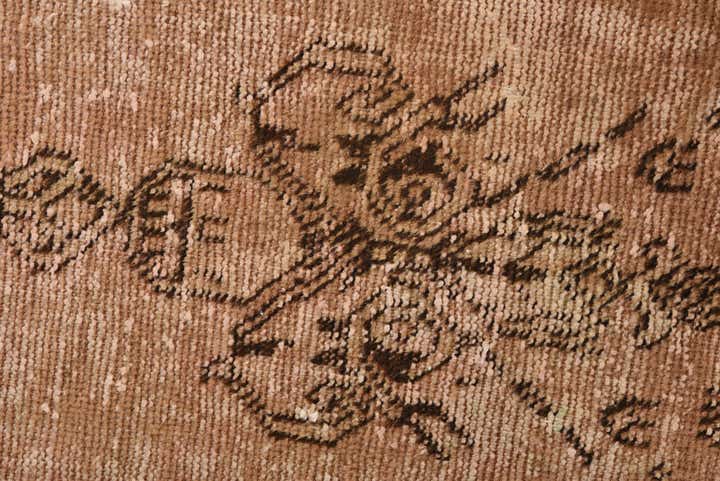 3' 1 x 5' 7 Hand Knotted Ultra Vintage Persian Wool Runner Rug