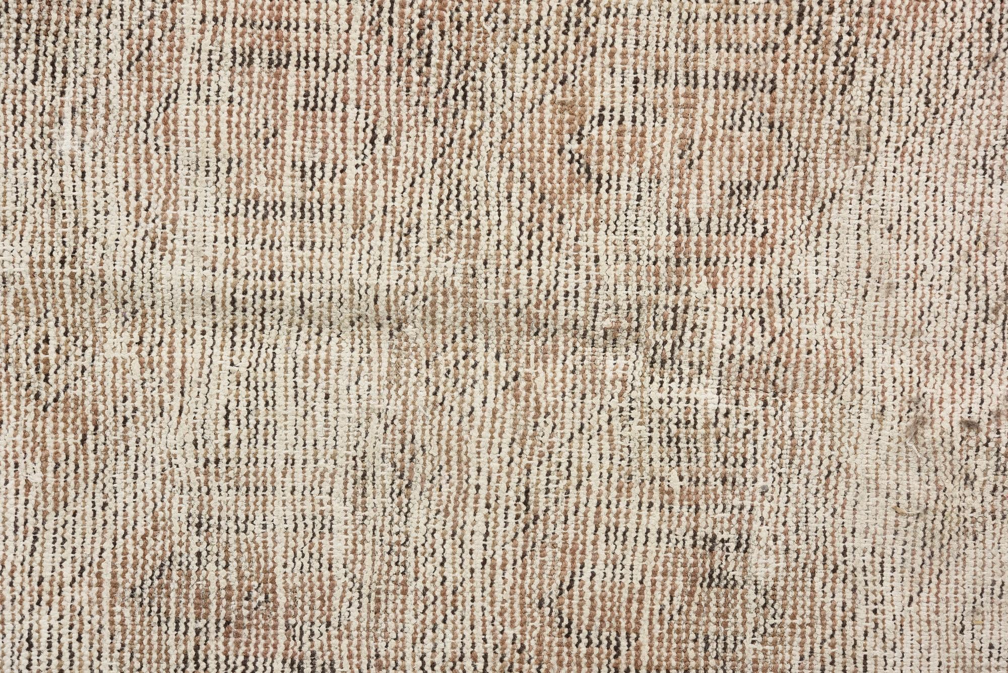 3' 1 x 6' 7 Hand Knotted Ultra Vintage Persian Wool Runner Rug