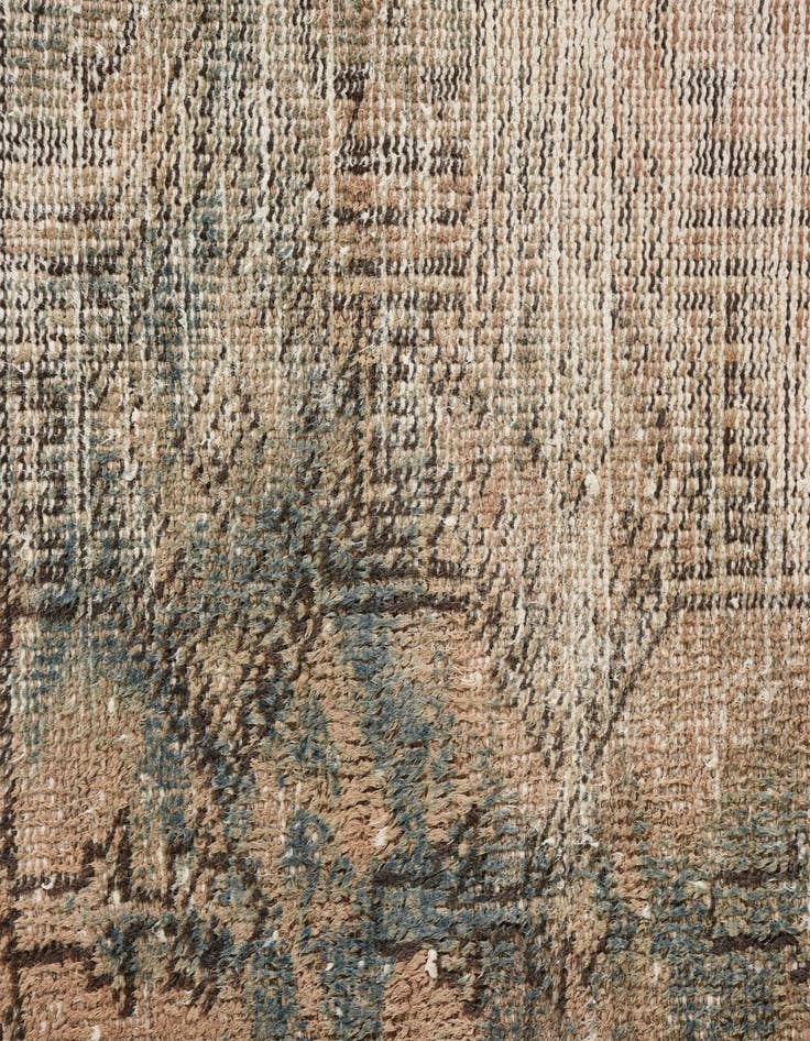 Detail image of 3' 1 x 6' 7  Hand Knotted Ultra Vintage Persian Wool Runner Rug