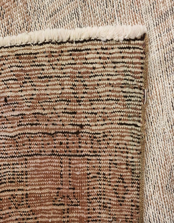 Detail image of 3' 1 x 6' 7  Hand Knotted Ultra Vintage Persian Wool Runner Rug