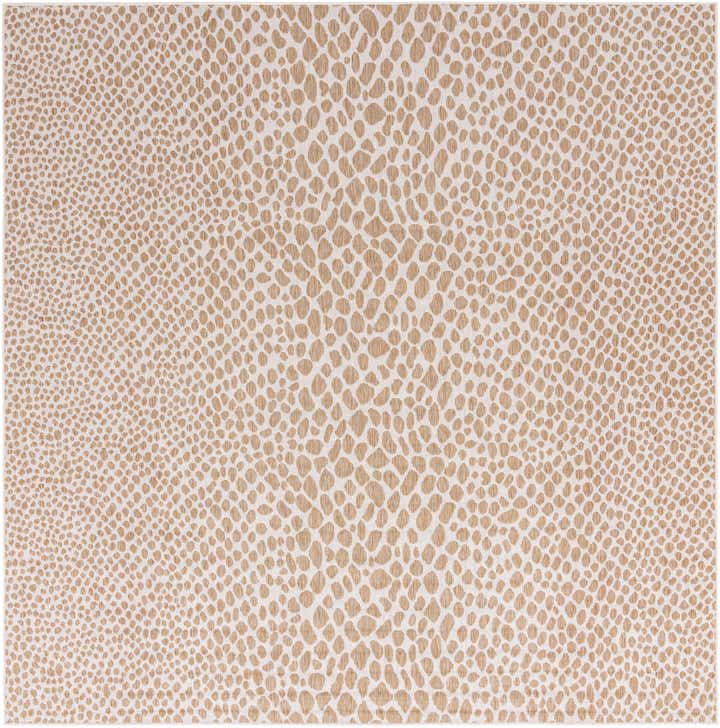 10' 8 x 10' 8 Easy-Clean Jill Zarin Cape Town Indoor / Outdoor Square Rug