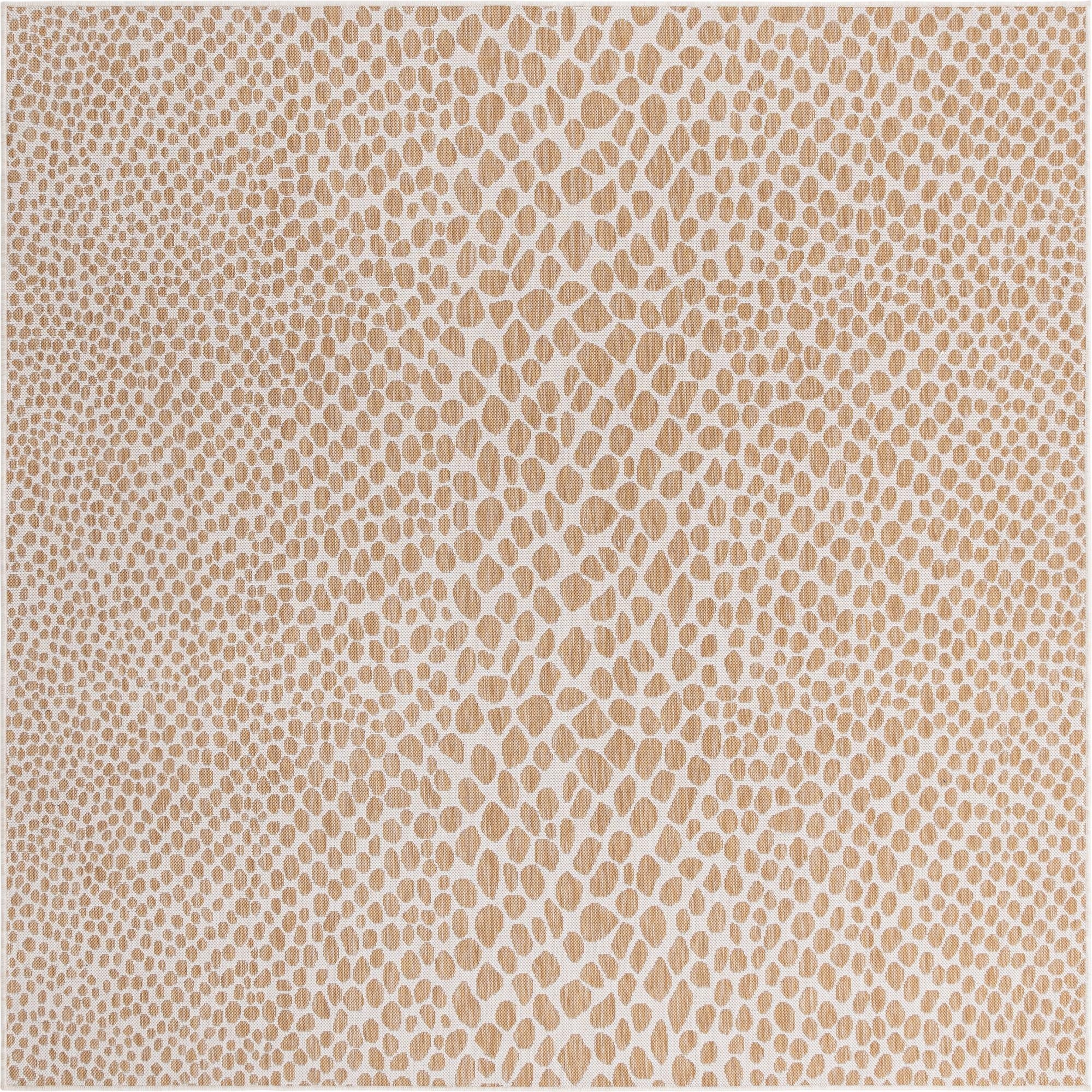 7' 10 x 7' 10  Washable Jill Zarin Cape Town Indoor / Outdoor Square Rug