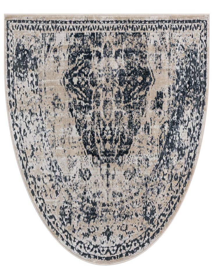 Detail image of 2' 7 x 4' Eliza Hearth Rug