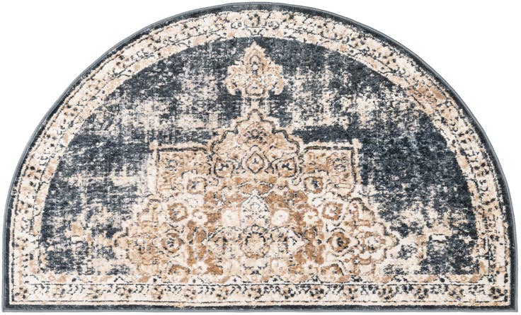 Detail image of 2' 7 x 4' Eliza Hearth Rug