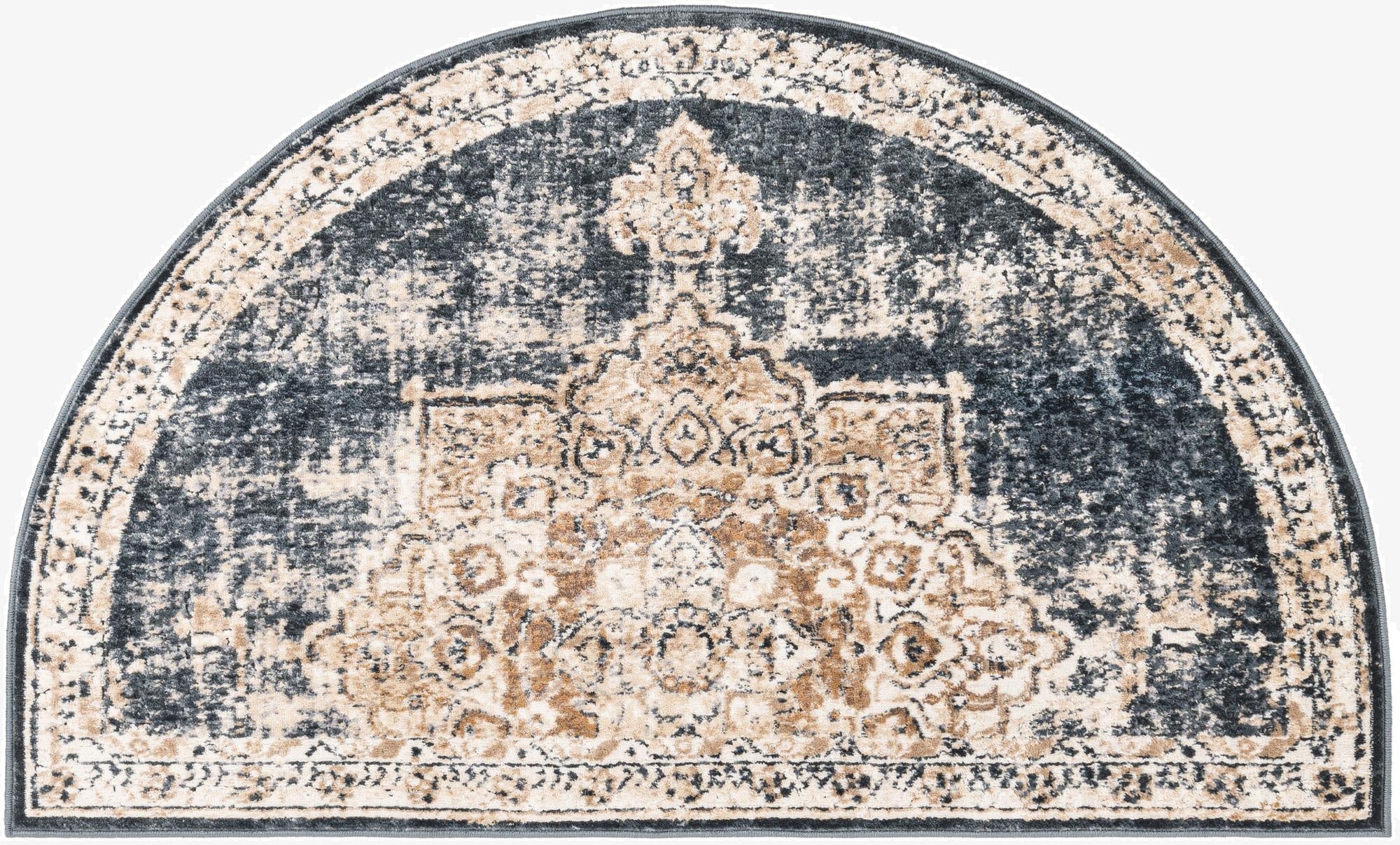 2' 7 x 4' Villa Hearth Rug