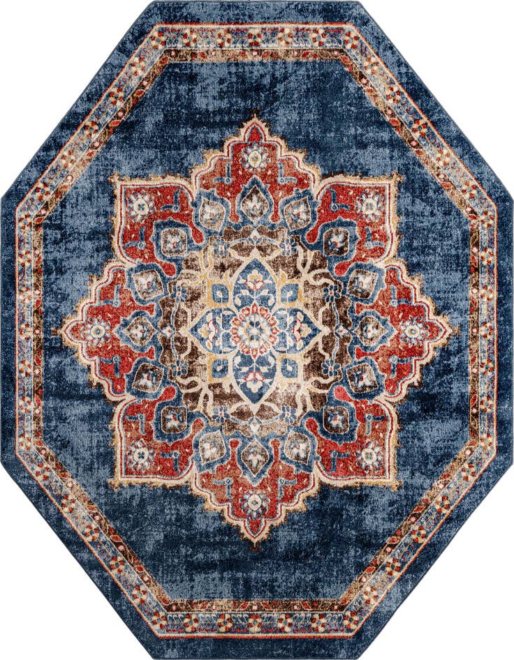 Detail image of 8' x 8' Eden Octagon Rug