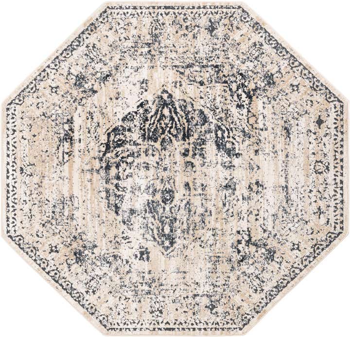 5' 3 x 5' 3 Villa Octagon Rug