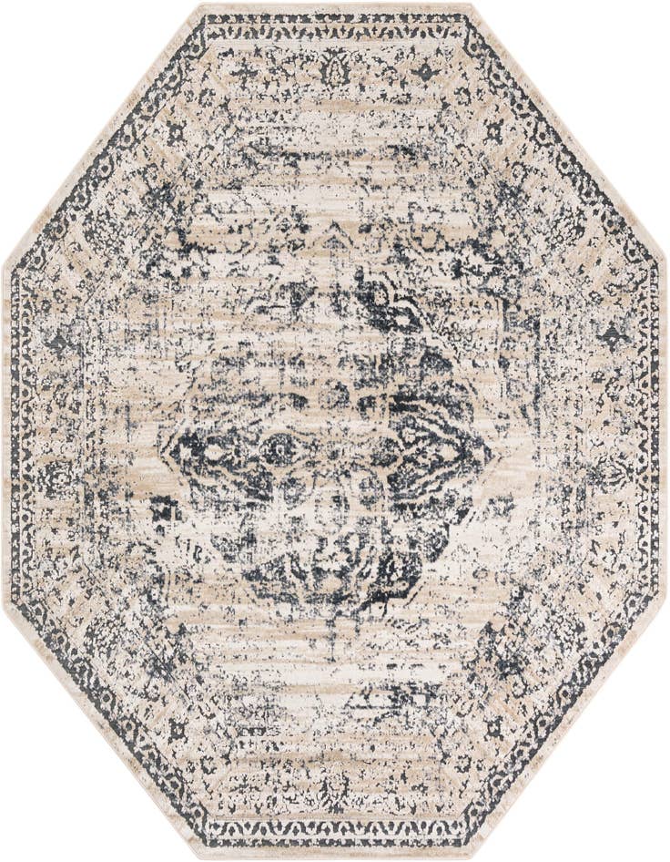 Detail image of 7' 1 x 7' 1 Villa Octagon Rug