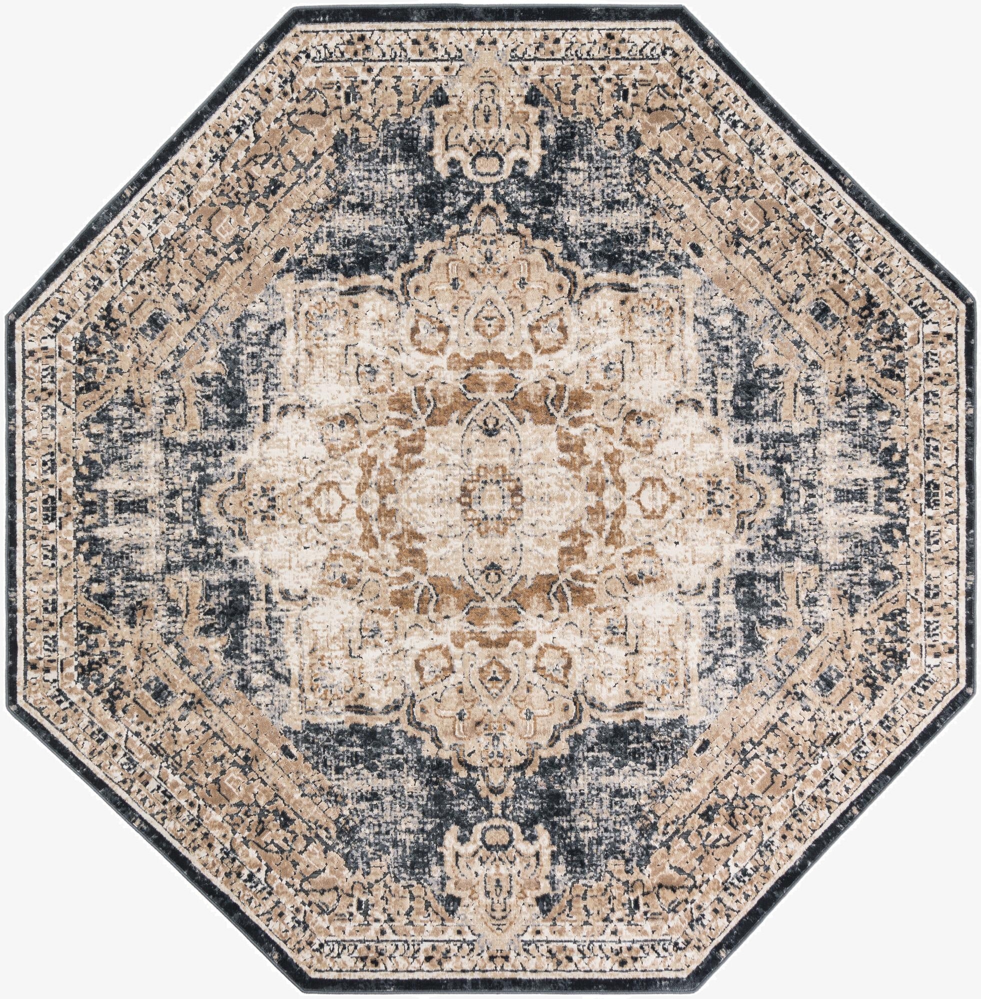 7' 1 x 7' 1 Villa Octagon Rug