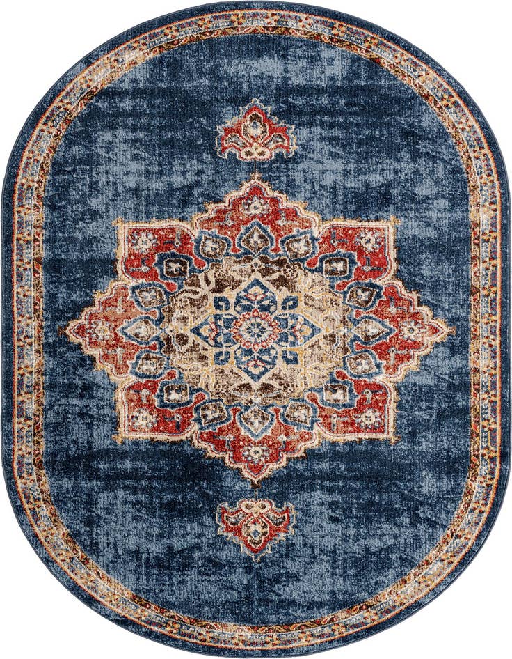 Detail image of 5' x 8' Arcadia Oval Rug