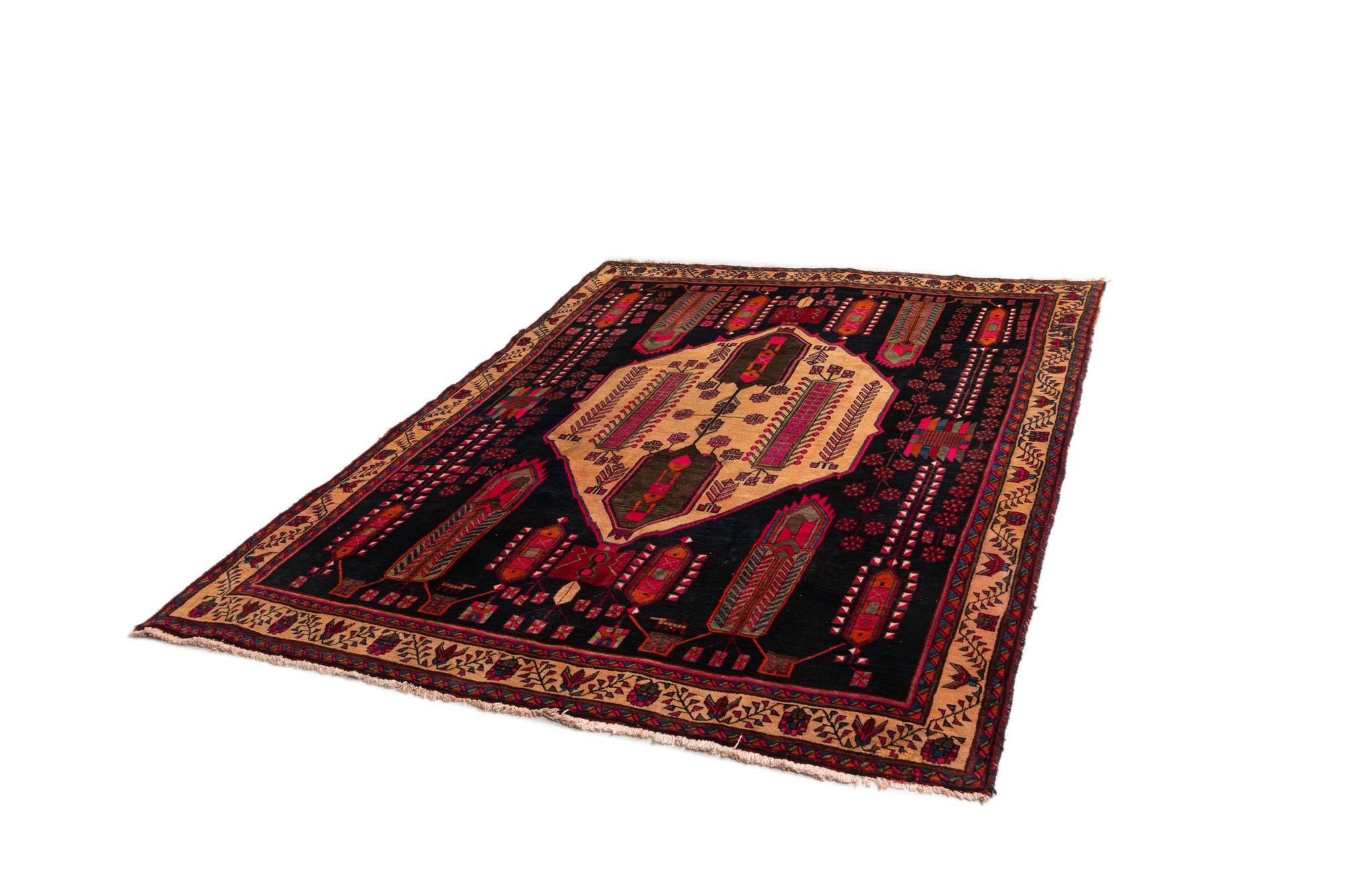 6' 11 x 9' 11 Abadeh Wool Rug