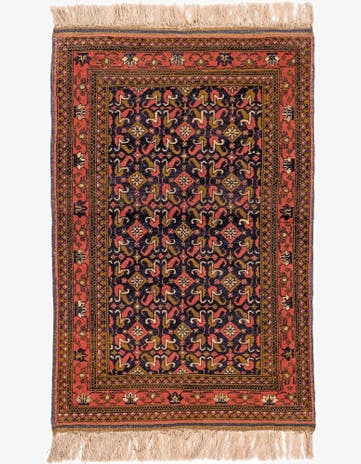 2' 7 x 3' 10 Afghan Rug