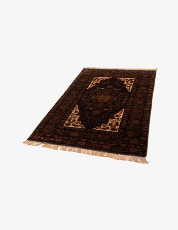 3' 11 x 6' 2 Afghan Rug