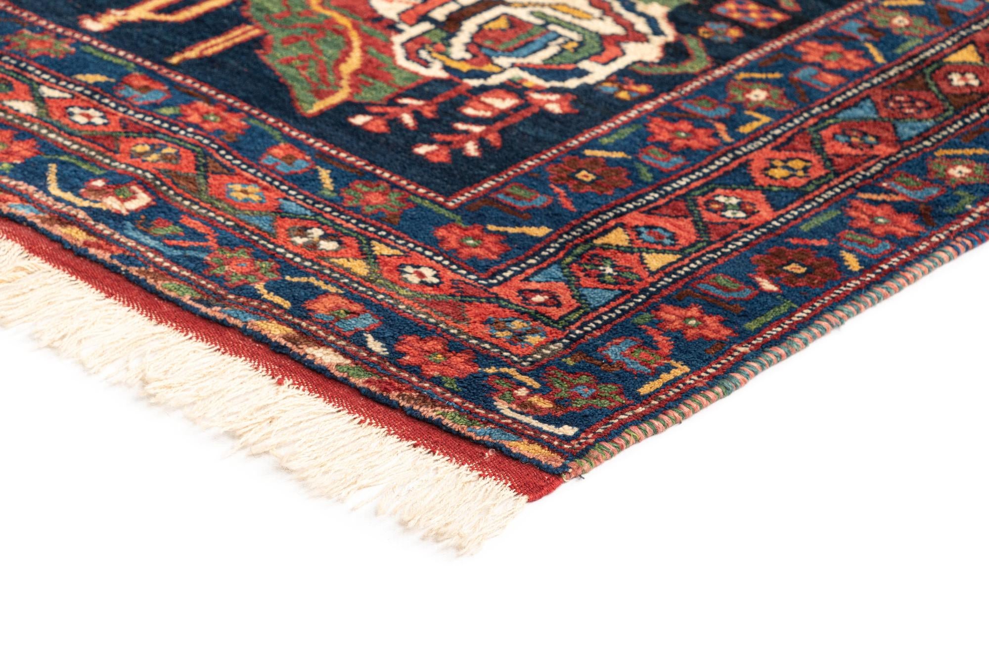 5' 1 x 6' 2 Afshar Wool Rug