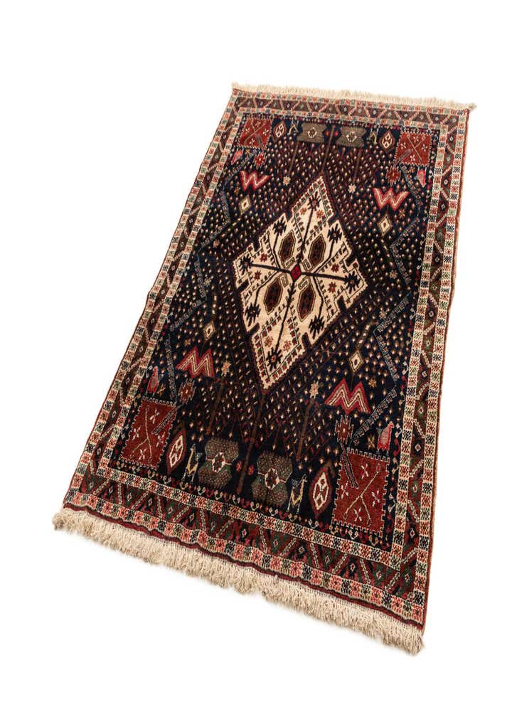 4' 9 x 6' 2 Afshar Rug