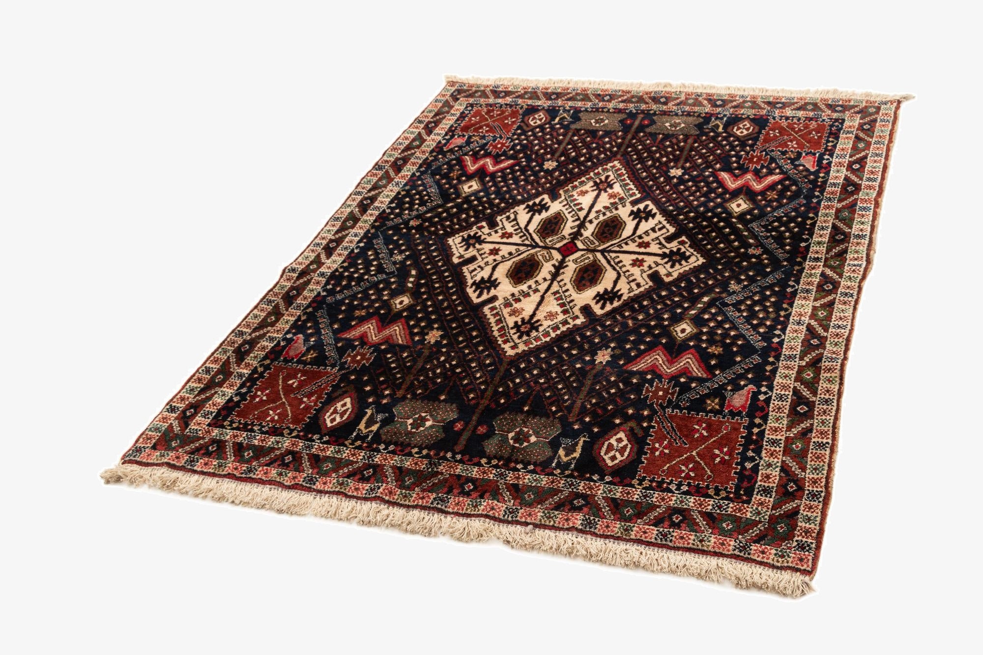 145cm x 188cm Afshar Rug
