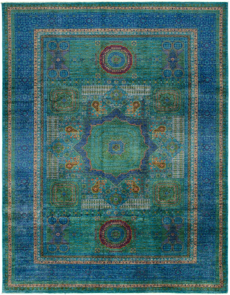 Detail image of 6' 11 x 9' 10 Amina Wool Rug
