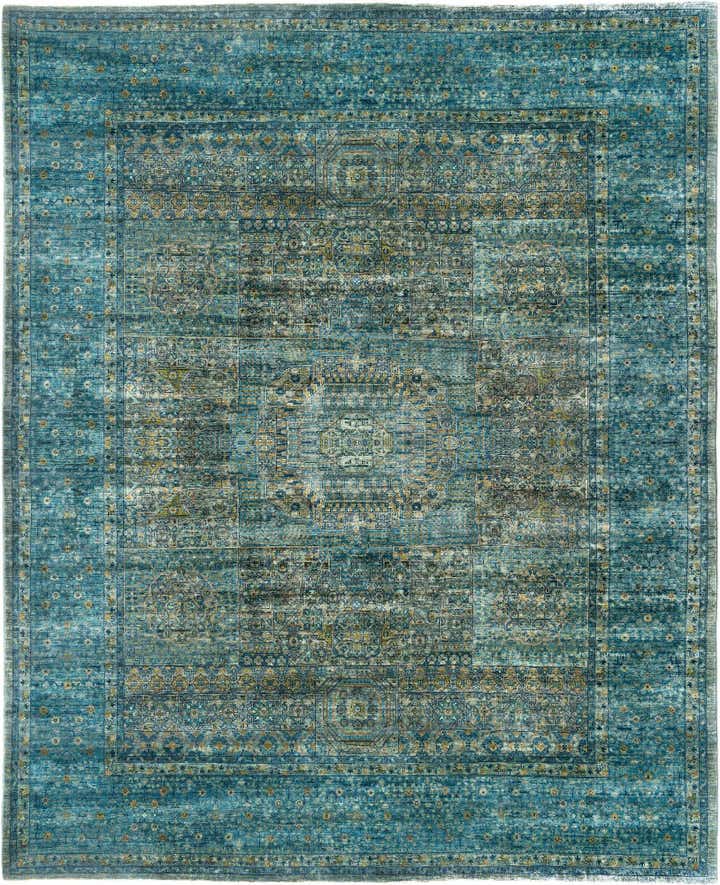 8' x 9' 11 Hand Knotted Amina Rug