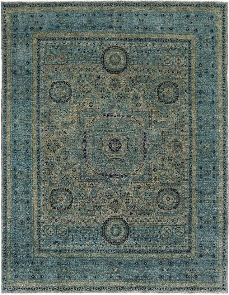 Detail image of 8' x 9' 9 Hand Knotted Amina Rug
