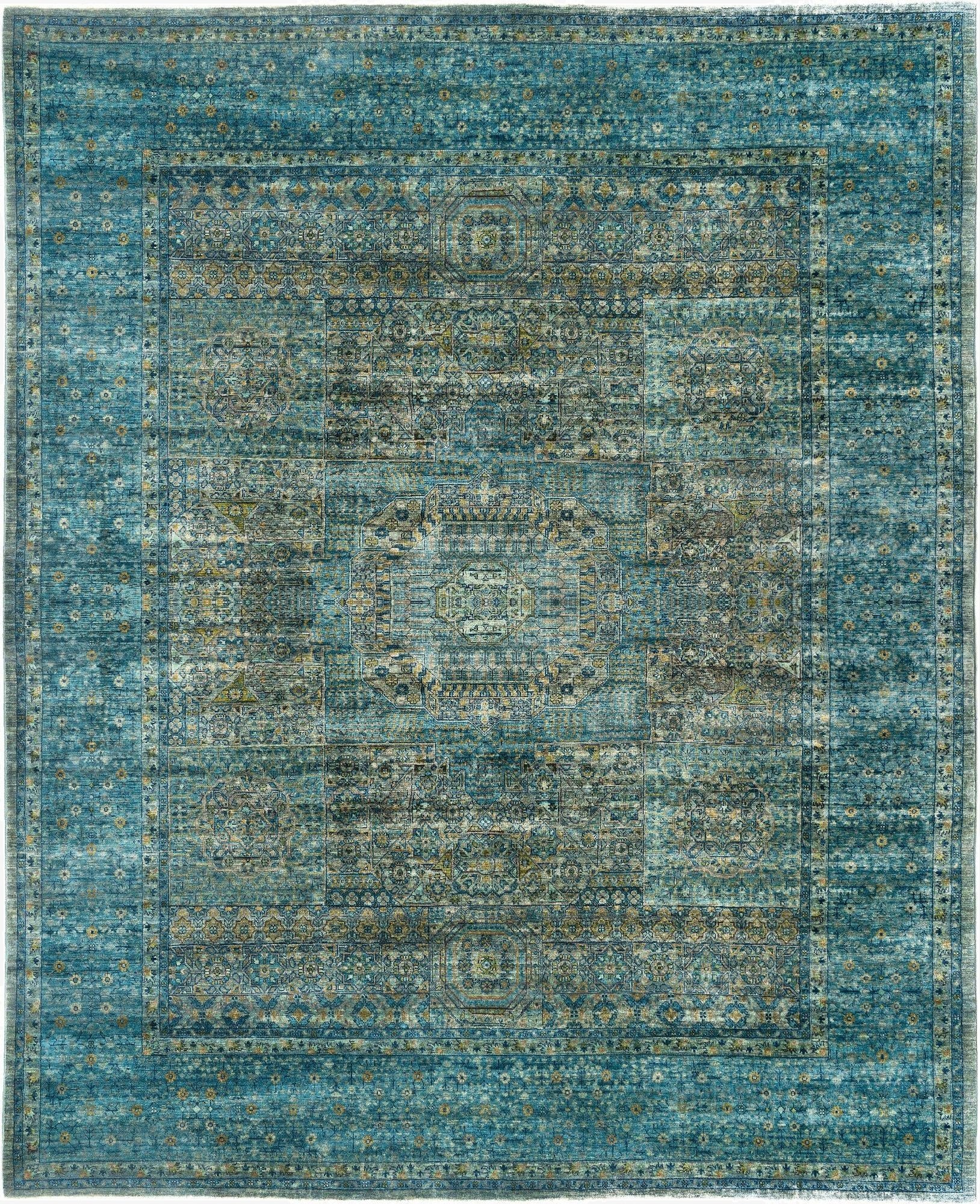 8' x 9' 11 Hand Knotted Amina Rug