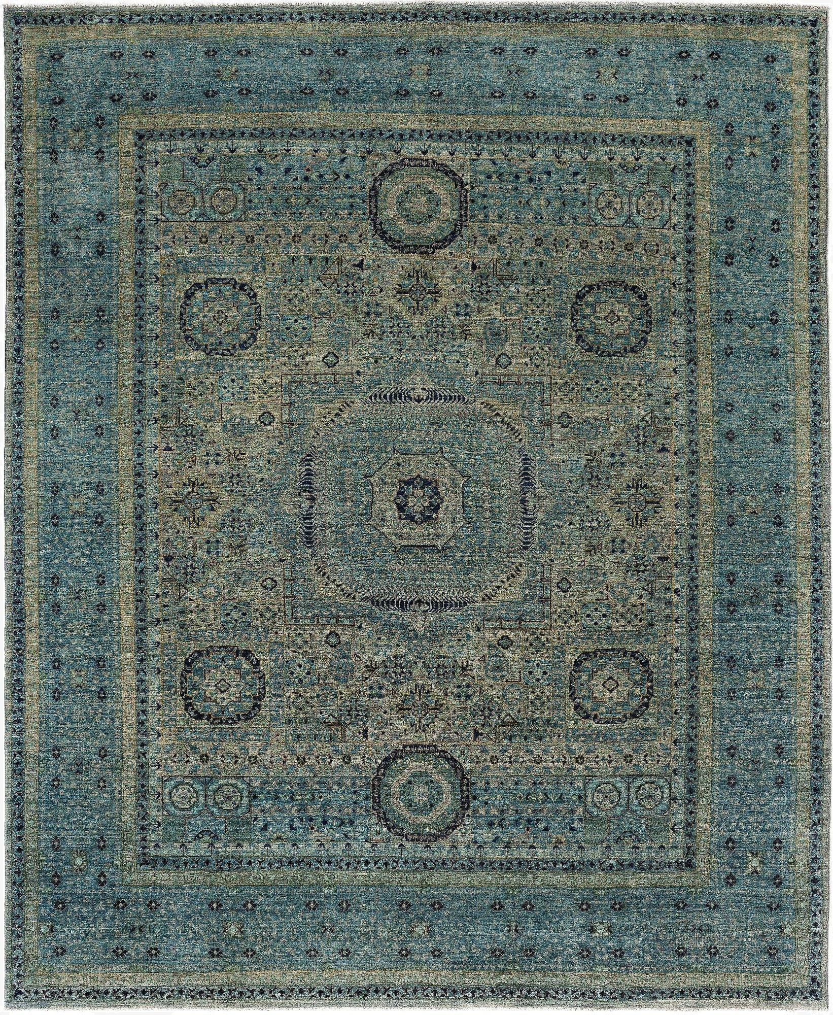 8' x 9' 9 Hand Knotted Amina Rug