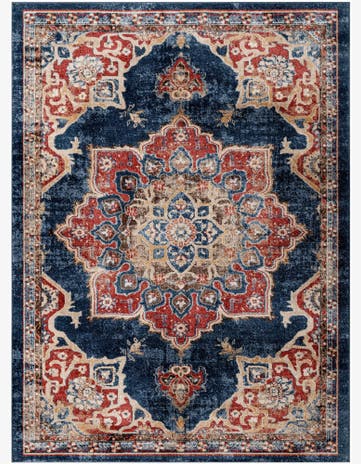 Dark Blue Arcadia Rug