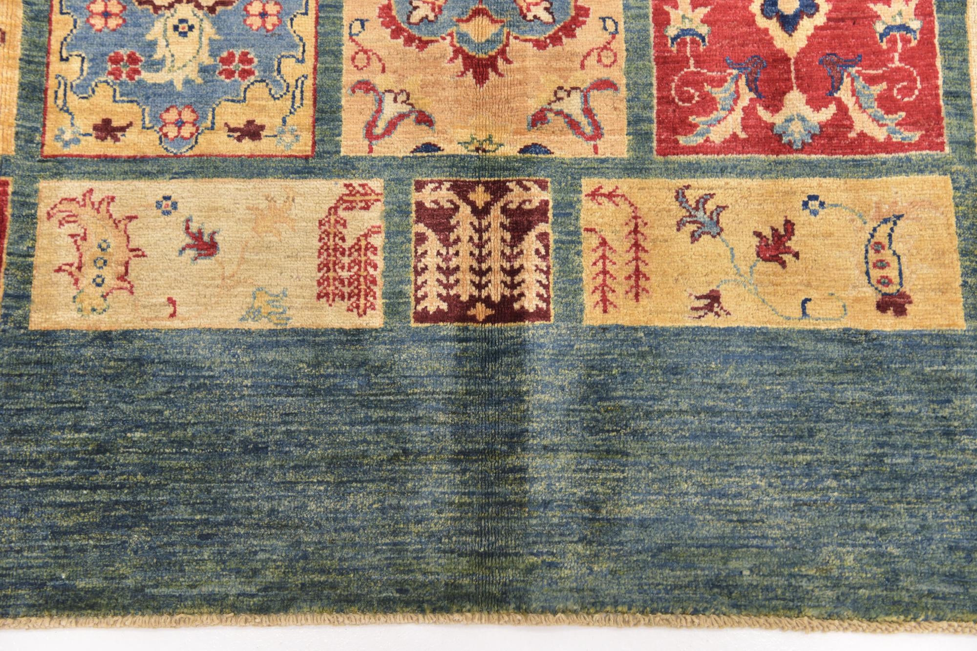 5' 9 x 8' Hand Knotted Ariana Ziegler Rug