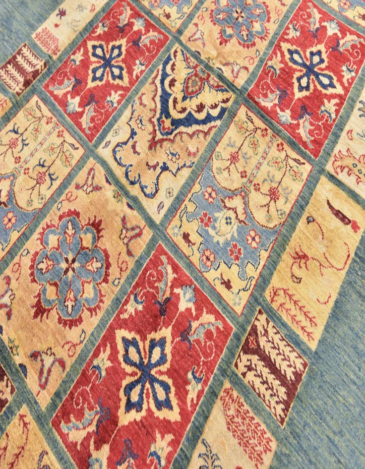 Detail image of 5' 9 x 8'  Hand Knotted Ariana Ziegler Rug
