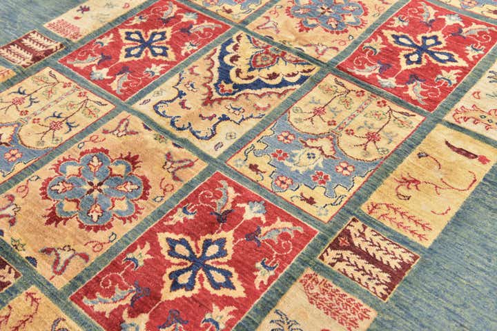 5' 9 x 8' Hand Knotted Ariana Ziegler Rug