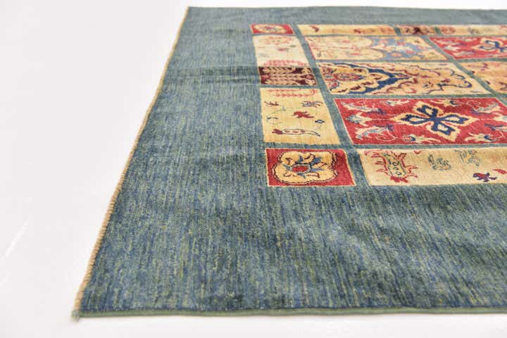 5' 9 x 8' Hand Knotted Ariana Ziegler Rug