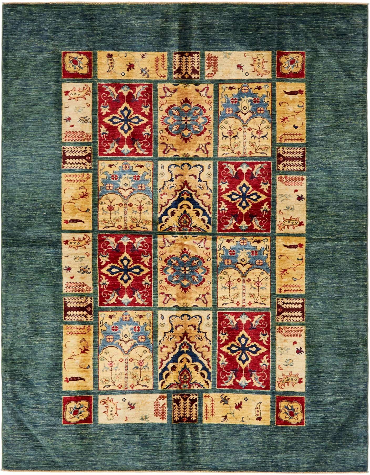 5' 9 x 8' Hand Knotted Ariana Ziegler Rug