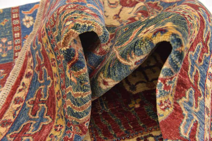 5' 9 x 8' 6 Hand Knotted Ariana Ziegler Rug