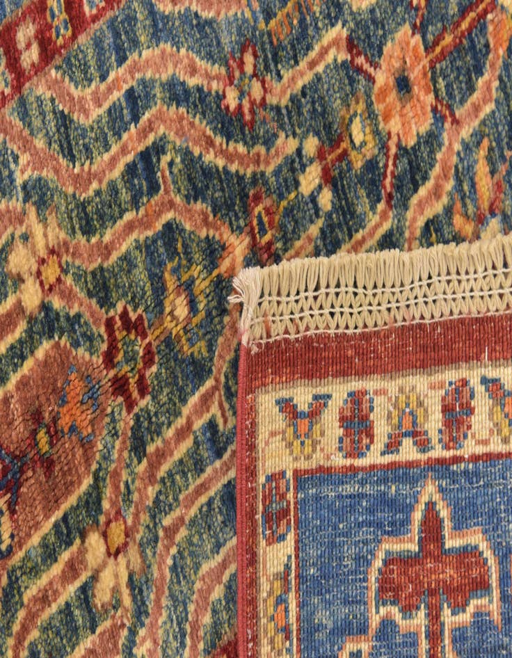 Detail image of 5' 9 x 8' 6  Hand Knotted Ariana Ziegler Rug