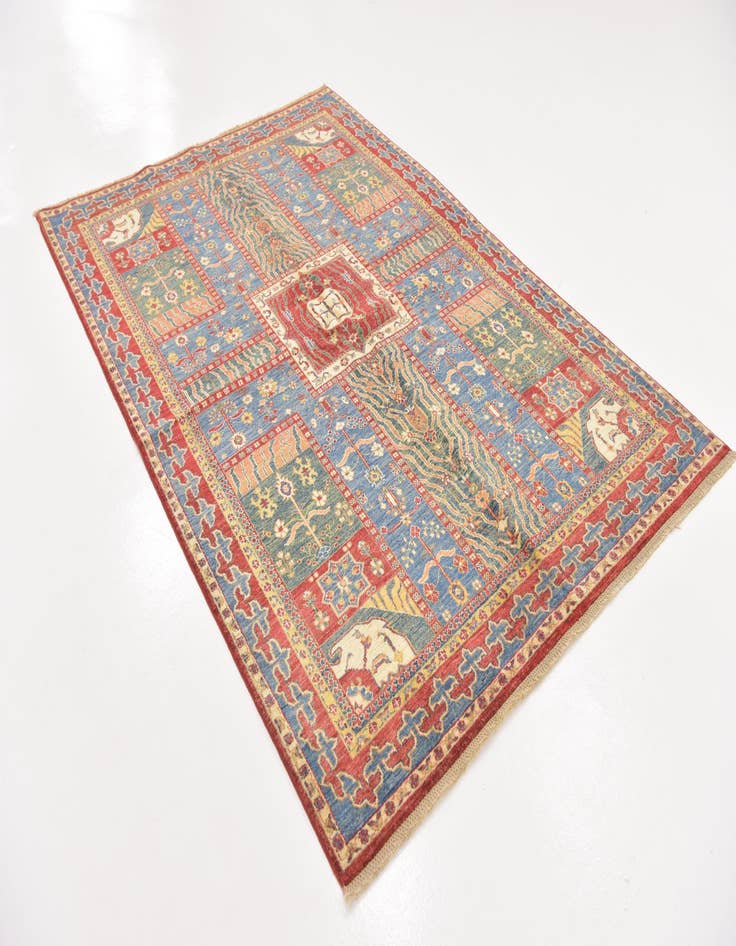 Detail image of 5' 9 x 8' 6  Hand Knotted Ariana Ziegler Rug