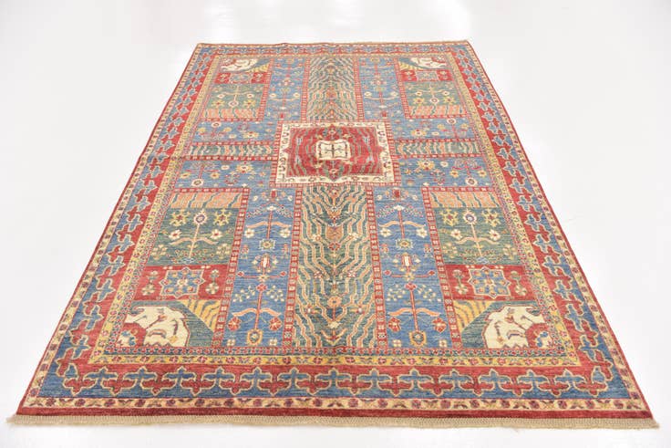 Detail image of 5' 9 x 8' 6 Hand Knotted Ariana Ziegler Rug