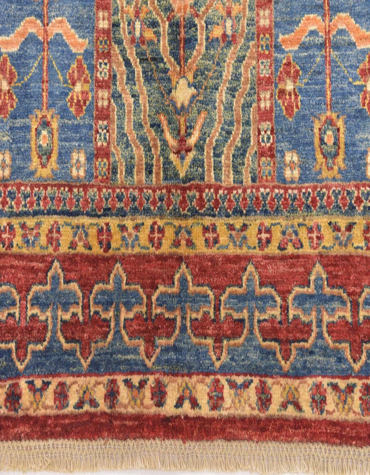 Detail image of 5' 9 x 8' 6  Hand Knotted Ariana Ziegler Rug