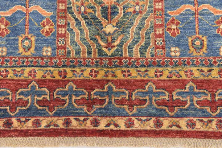 5' 9 x 8' 6 Hand Knotted Ariana Ziegler Rug