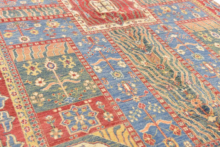 Detail image of 5' 9 x 8' 6 Hand Knotted Ariana Ziegler Rug