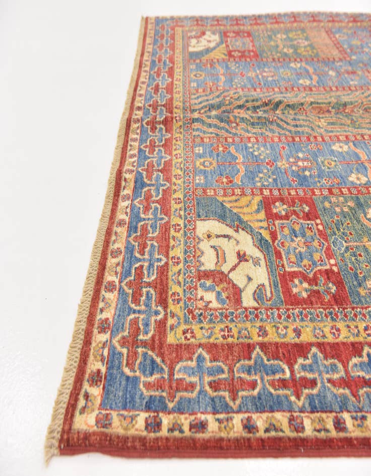 Detail image of 5' 9 x 8' 6  Hand Knotted Ariana Ziegler Rug