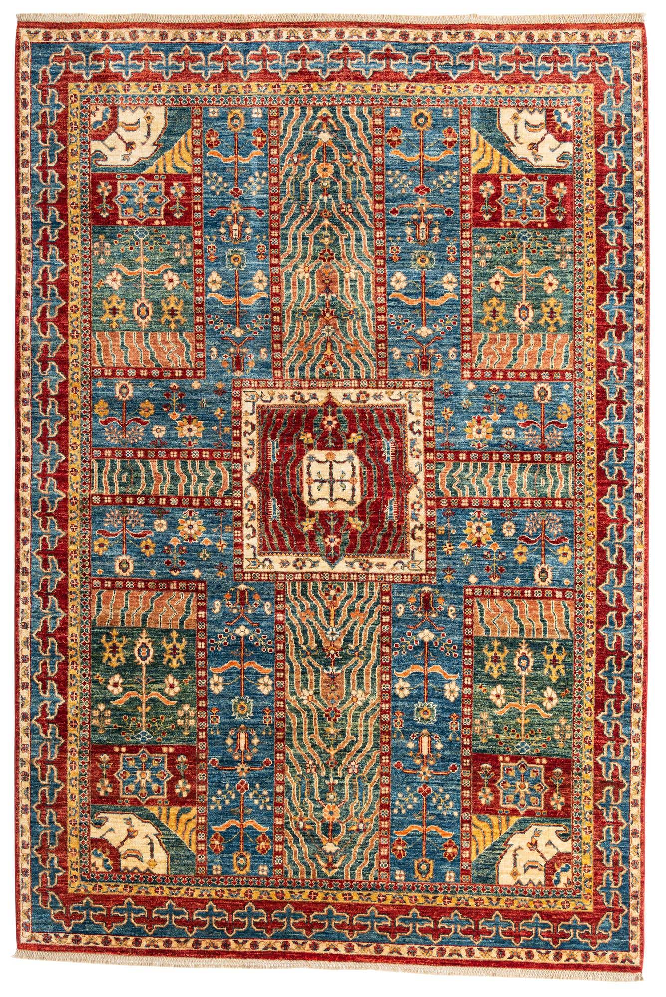 5' 9 x 8' 6 Hand Knotted Ariana Ziegler Rug