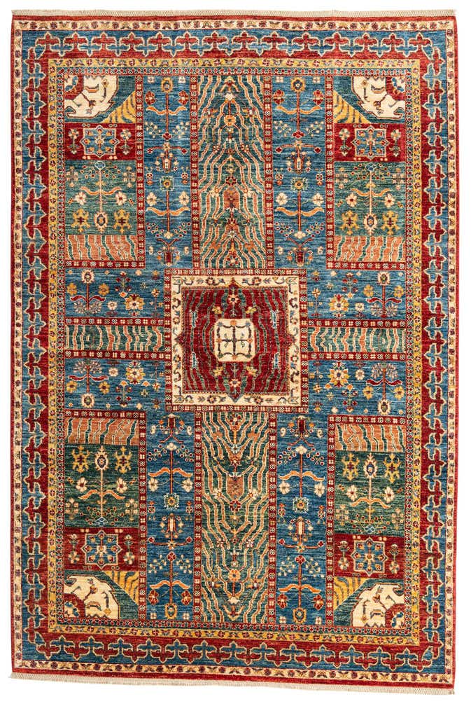 5' 9 x 8' 6 Hand Knotted Ariana Ziegler Rug