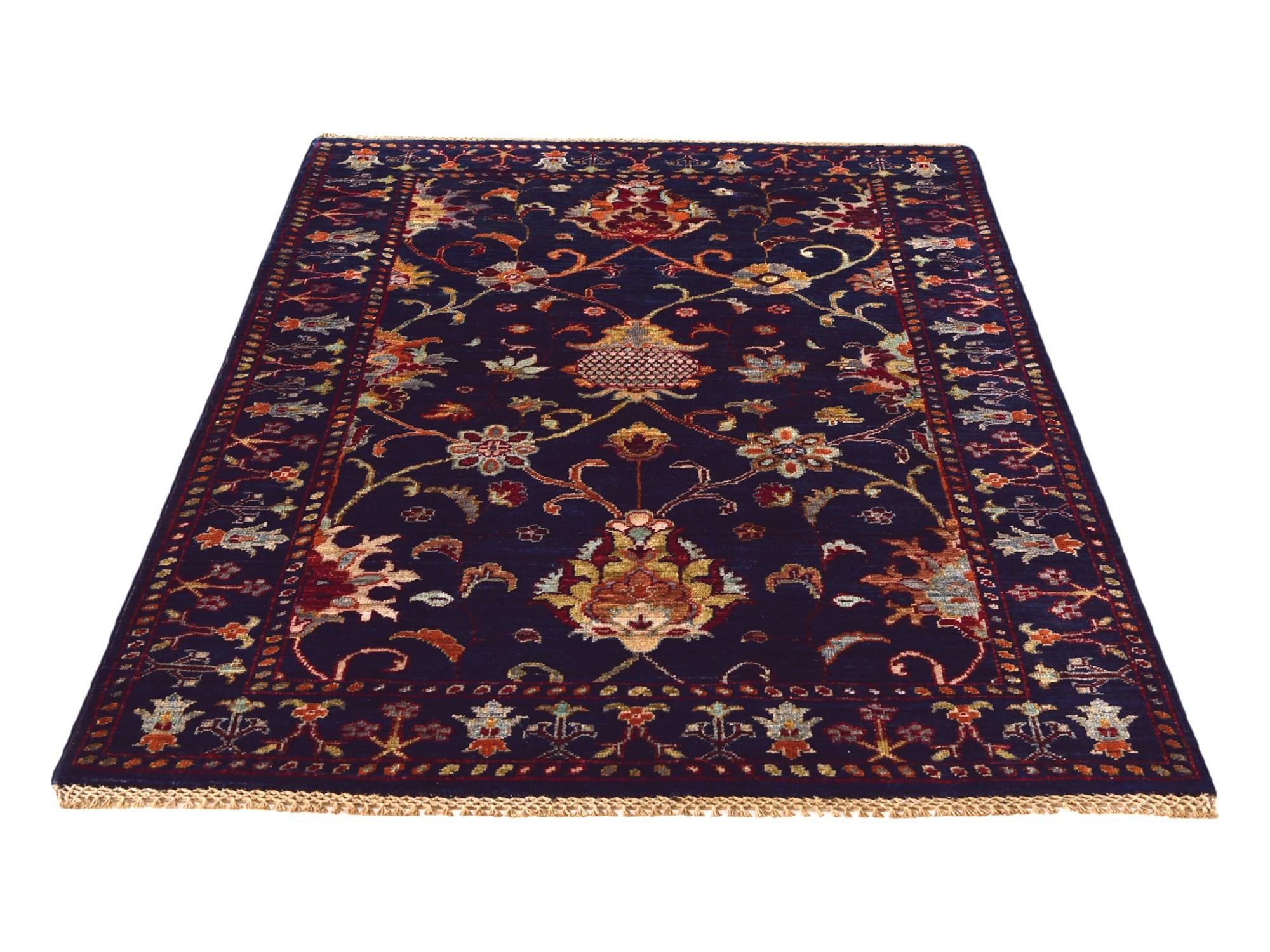 3' 3 x 4' 9 Hand Knotted Ariana Ziegler Rug