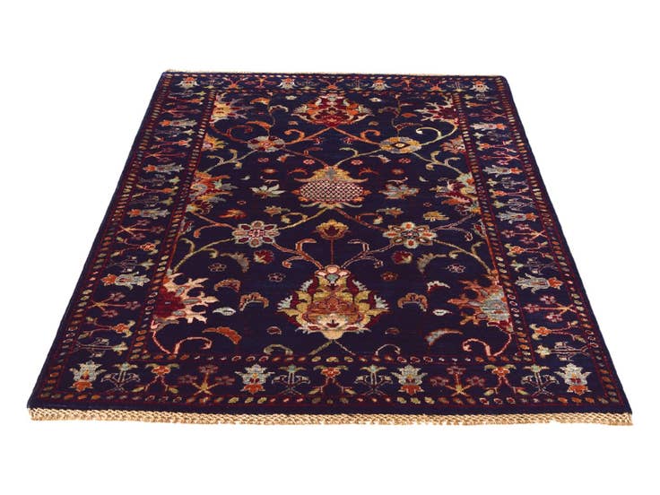Detail image of 3' 3 x 4' 9 Hand Knotted Ariana Ziegler Rug