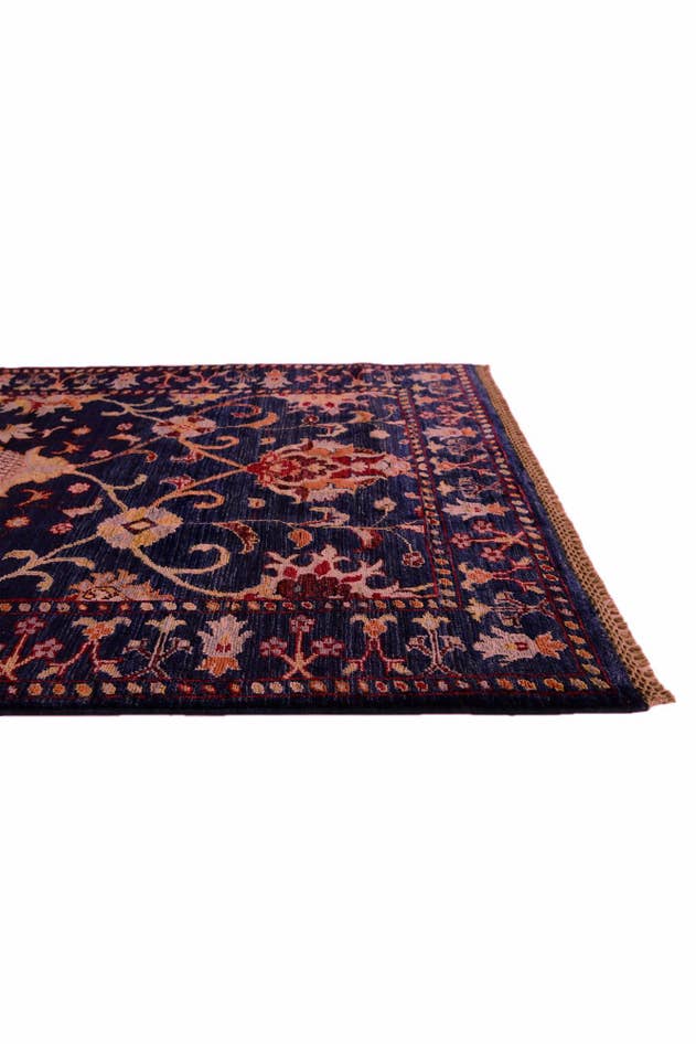 Detail image of 3' 3 x 4' 9 Hand Knotted Ariana Ziegler Rug