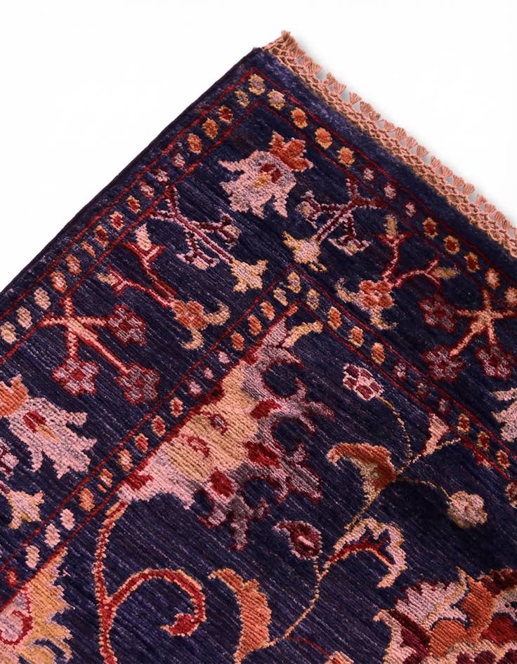 Detail image of 3' 3 x 4' 9 Hand Knotted Ariana Ziegler Rug