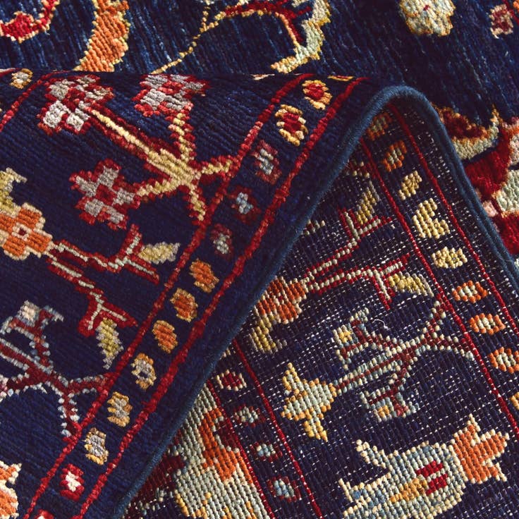 Detail image of 3' 3 x 4' 9 Hand Knotted Ariana Ziegler Rug