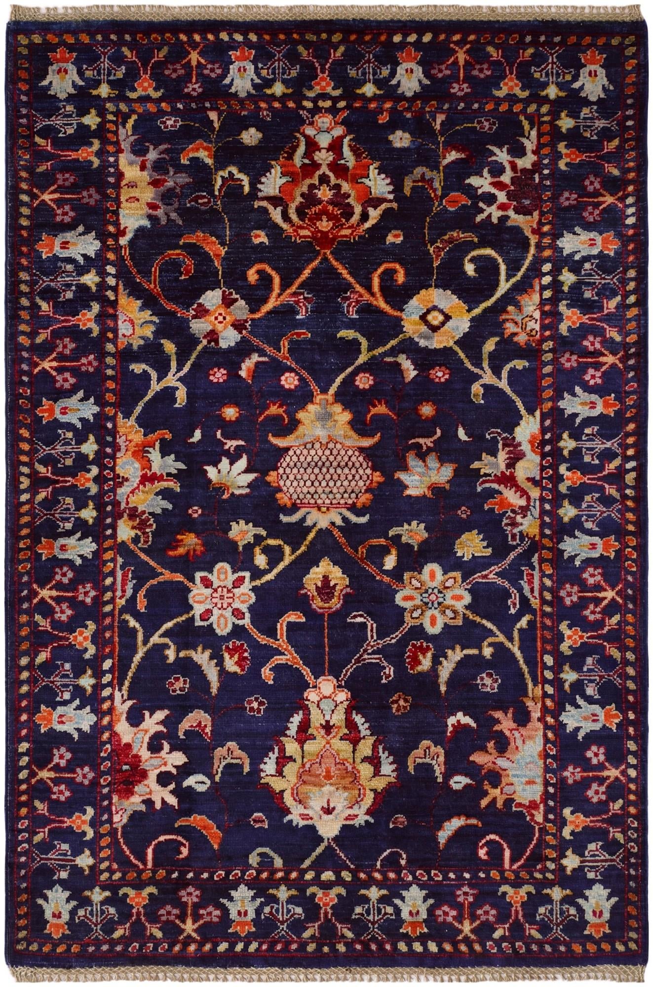 3' 3 x 4' 9 Hand Knotted Ariana Ziegler Rug