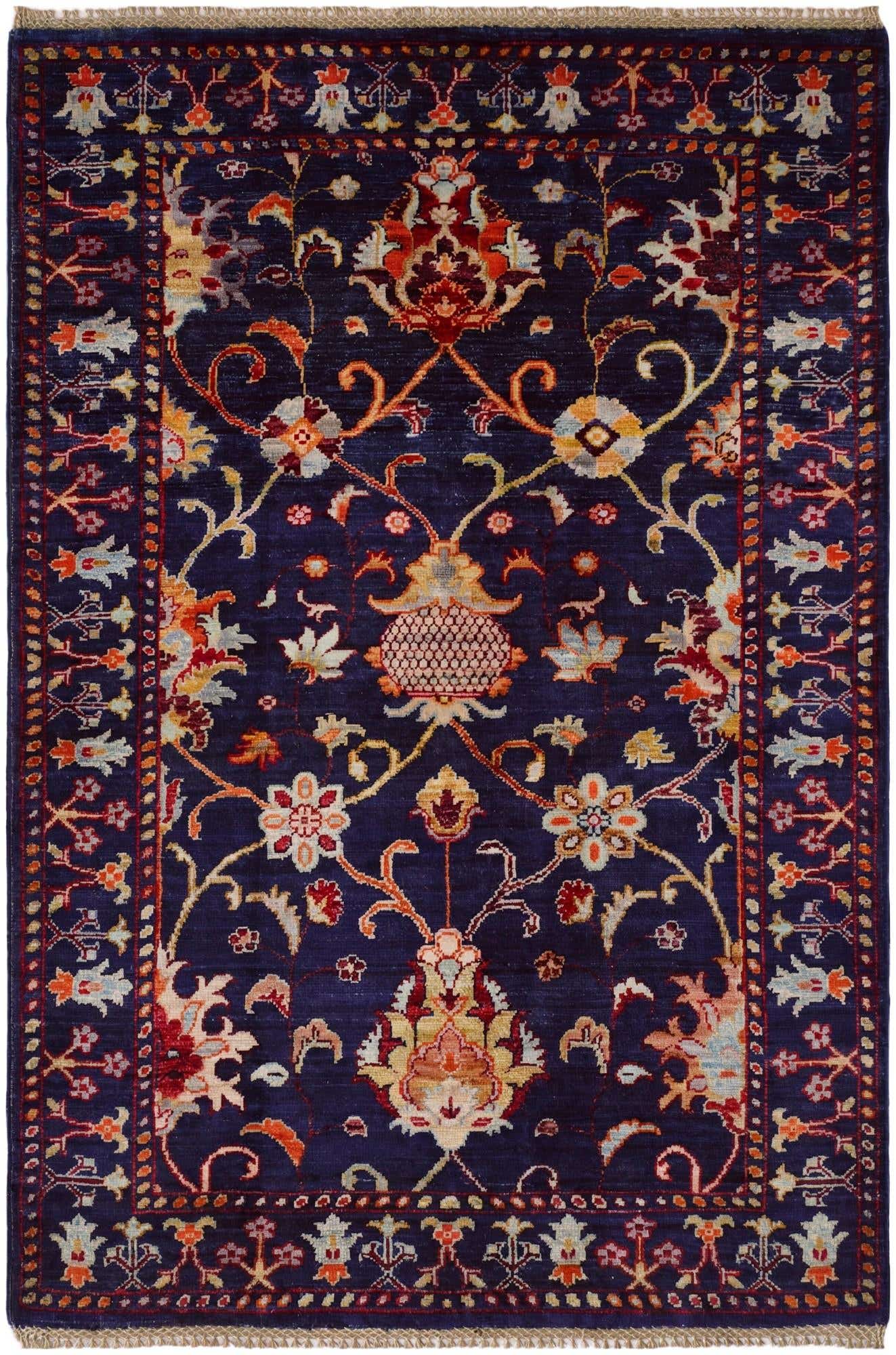 3' 3 x 4' 9 Hand Knotted Ariana Ziegler Rug