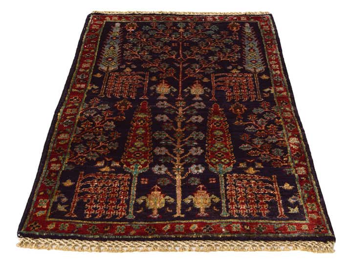 2' x 3' 1 Hand Knotted Ariana Ziegler Rug