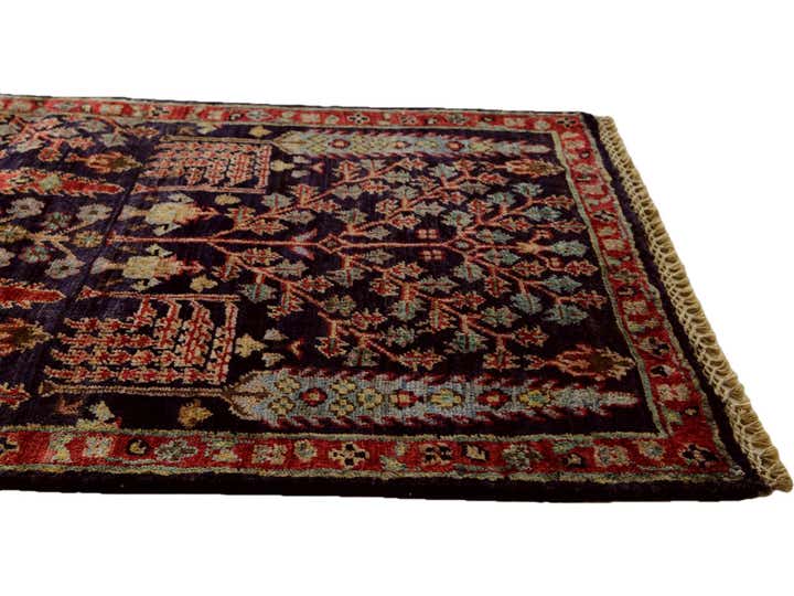 2' x 3' 1 Hand Knotted Ariana Ziegler Rug